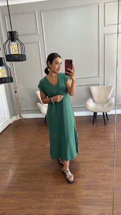 Vestido longo de Moletinho - comprar online