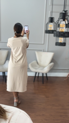 Vestido longo de Moletinho - Stilo D Moda