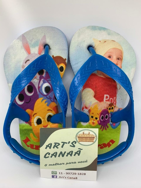 Chinelos personalizados Baby