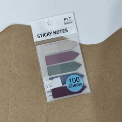 POST IT SEPARADOR 1OO PZS 5 COLORES DIFERENTES STICKY NOTES - comprar en línea