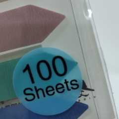 POST IT SEPARADOR 1OO PZS 5 COLORES DIFERENTES STICKY NOTES - comprar en línea