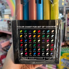 PLUMONES ACRILICOS TIPO POSCA MARCA JUPAI PUNTA 4 MM ACTIVABLES DIFERENTES PRESENTACIONES PLUMONES ACRILICOS - comprar en línea