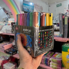 PLUMONES ACRILICOS TIPO POSCA MARCA JUPAI PUNTA 4 MM ACTIVABLES DIFERENTES PRESENTACIONES PLUMONES ACRILICOS - Maco Creativos