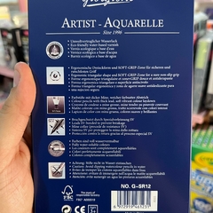 COLORES ACUARELEABLES MARCA GIORGIONE ARTIST - AQUARELLE INCLUYE PINCEL TRIANGULARES DIFERENTES PRESENTACIONES COLORES - comprar en línea