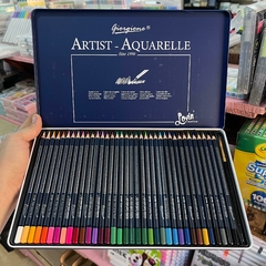 COLORES ACUARELEABLES MARCA GIORGIONE ARTIST - AQUARELLE INCLUYE PINCEL TRIANGULARES DIFERENTES PRESENTACIONES COLORES - comprar en línea