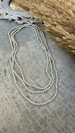 Collar/ pulsera Ginkgo plateado