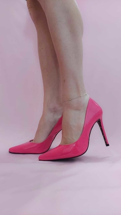 SCARPIN DE VERNIZ - PINK - LUANA