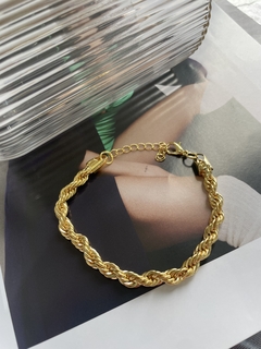 Pulseira cordão baiano grosso - loja online