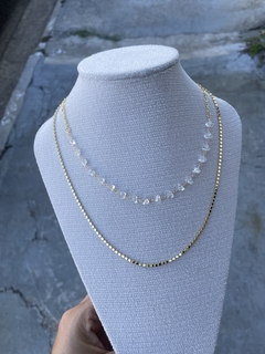 Colar duplo liz - Menina Moça Bijoux