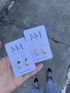 Trio kit brincos dourado - comprar online