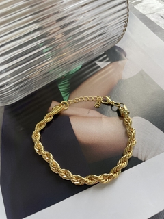 Pulseira cordão baiano grosso na internet