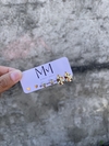Trio kit brincos dourado - comprar online