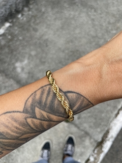 Pulseira cordão baiano grosso - comprar online