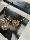 Choker Aro coração