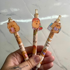 Maleta kawai Capivara papelaria fofa na internet