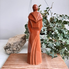Imagem de São Francisco de Assis Escultura Cerâmica 25cm. Edição limitada de 53 mútiplos. na internet