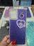 Funda brillo + cadenita corazon - Maviga accesorios mayorista