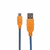 CABLE MICRO USB A USB MANHATTAN 1MT TEXTIL COLOR NARANJA / AZUL 394024 en internet