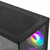 Imagen de GABINETE GAMER GETTTECH C. TEMPLADO 3 VENTILADORES NEGRO GCM-550AC-02