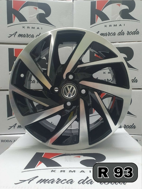 JOGO DE RODAS ARO 14 4X100 KRMAI R93