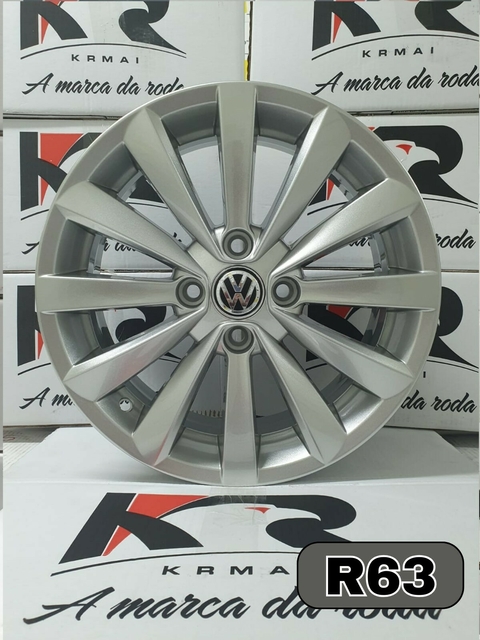 JOGO DE RODAS ARO 14 4X100 KRMAI R63