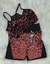 Conjunto de short Empina Bumbum Jackar de poliamida Tam Unico