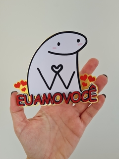 Topo de Bolo - EU AMO VOCÊ