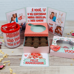 Gaveta Caneca e Doces Dia dos Namorados