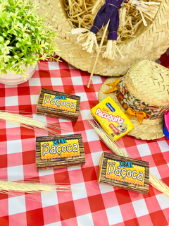 Paçoquinha Personalizadas Festa Junina - comprar online