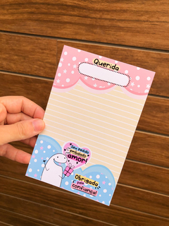 Imagem do Card Ou Bloco De Agradecimento A6