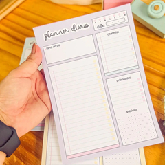 Blocos Planner Diario - comprar online
