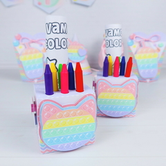 Kit Festa 20 Itens Pop It - Fidget Toys Candy - Tai Artes e Festas LTDA