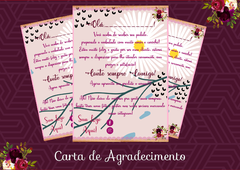 Blocos de Pedido Mod 3 Marsala