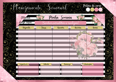 Blocos de Pedido Mod 9 Black e Roses - Tai Artes e Festas LTDA
