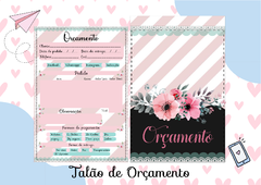 Talãos de Orçamentos - Tai Artes e Festas LTDA