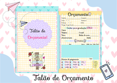 Talãos de Orçamentos - comprar online