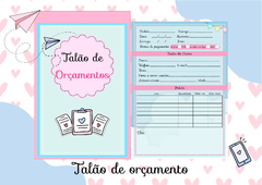 Imagem do Talãos de Orçamentos