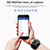 Relógio inteligente D20 pro y68 bluetooth rastreador de fitness esportes relógio monitor freqüência cardíaca pressão arterial pulseira inteligente para android ios