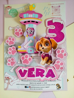 Cake Topper clásico 3d - comprar online
