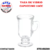 TAZA DE VIDRIO CAPUCCINO 115CC