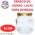 FRASCO DE VIDRIO 1,5LTS TAPA DORADA