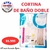 CORTINA DE BAÑO DOBLE