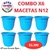 COMBO X6 MACETAS N12