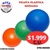 PELOTA PLASTICA MEDIANA - comprar online