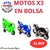 MOTOS X3 EN BOLSA