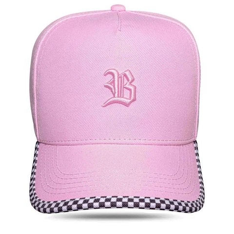 boné blck corrida rosa