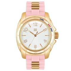 Relógio Tommy Hilfiger Feminino Borracha Rosa - comprar online