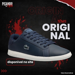 TÊNIS COURO LACOSTE GRADUATE MASCULINO