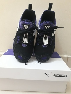 TÊNIS CASUAL INFANTIL PUMA X MINECRAFT - loja online
