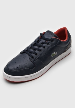 Tênis Lacoste Logo Azul-Marinho - comprar online